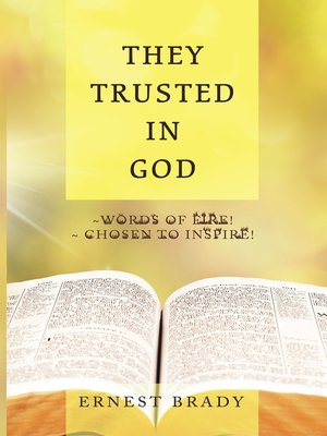 cover image of They Trusted in  God